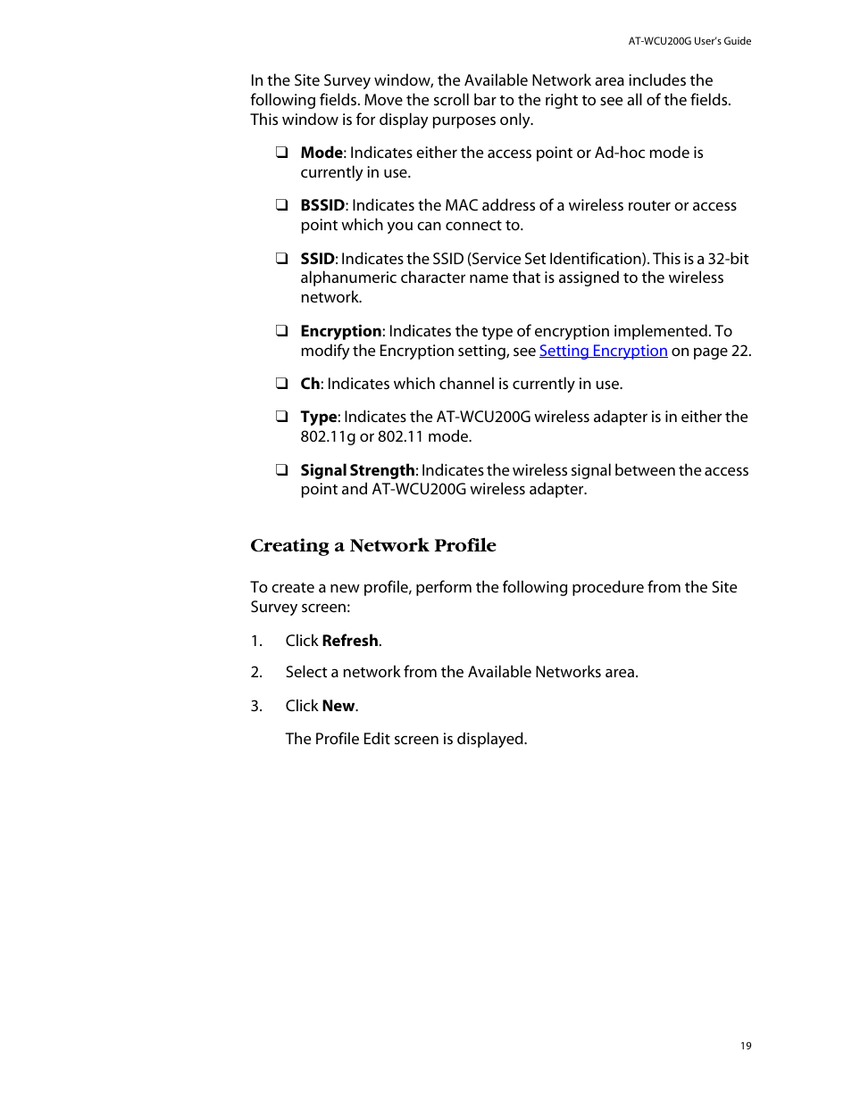 Allied Telesis AT-WCU200G User Manual | Page 33 / 60