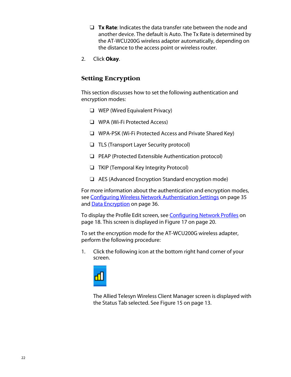 Allied Telesis AT-WCU200G User Manual | Page 36 / 60