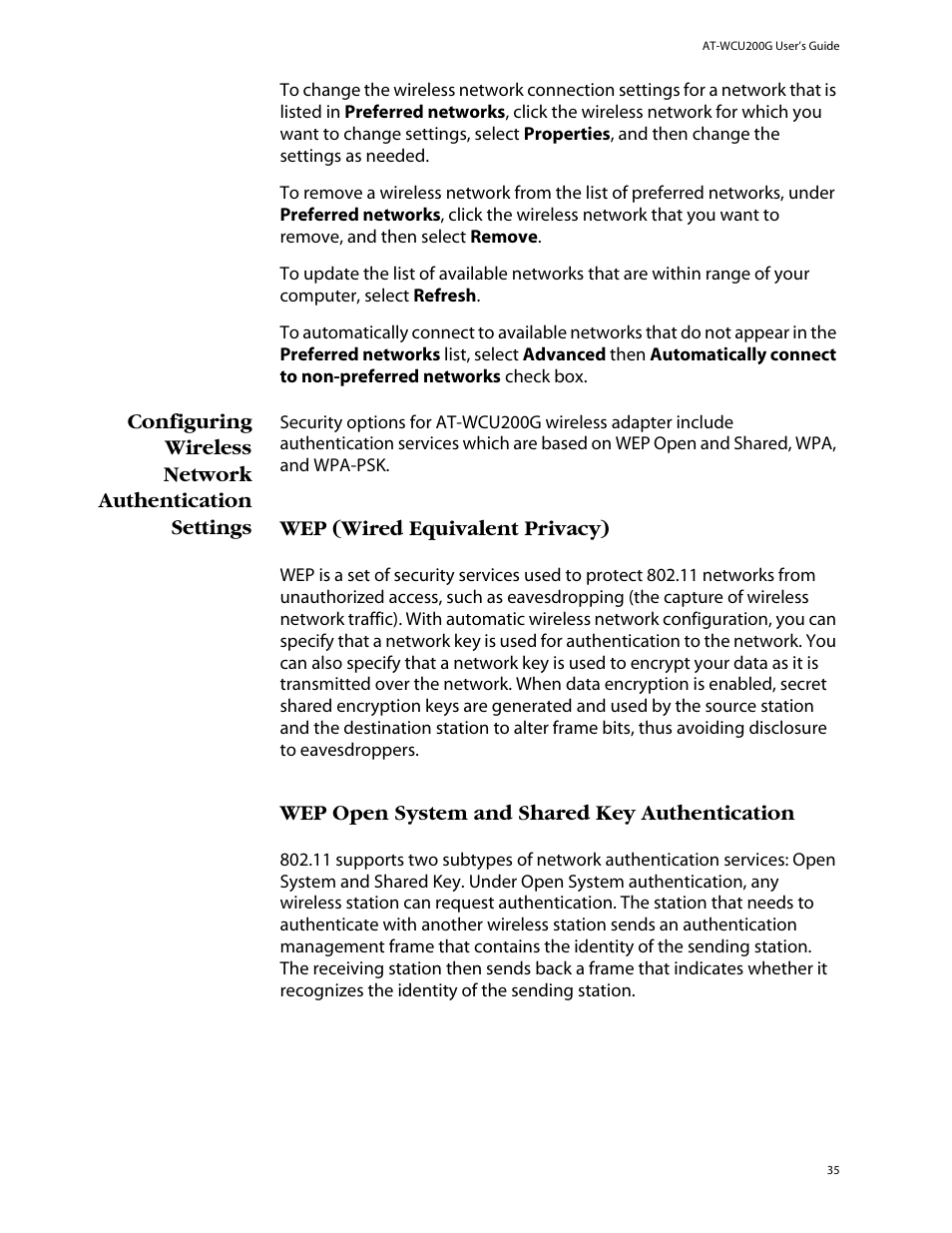 Allied Telesis AT-WCU200G User Manual | Page 49 / 60