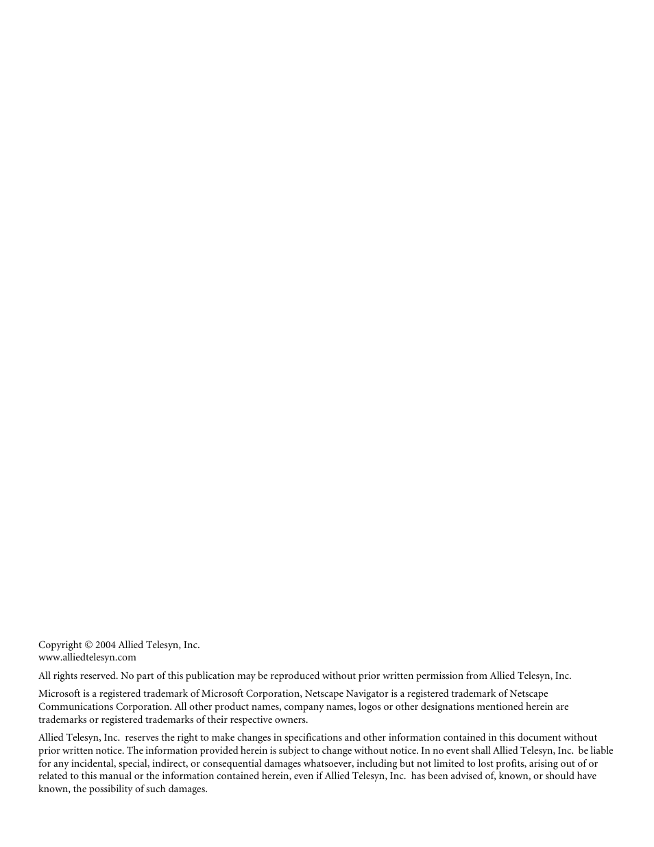Allied Telesis AT-MC602 User Manual | Page 2 / 65