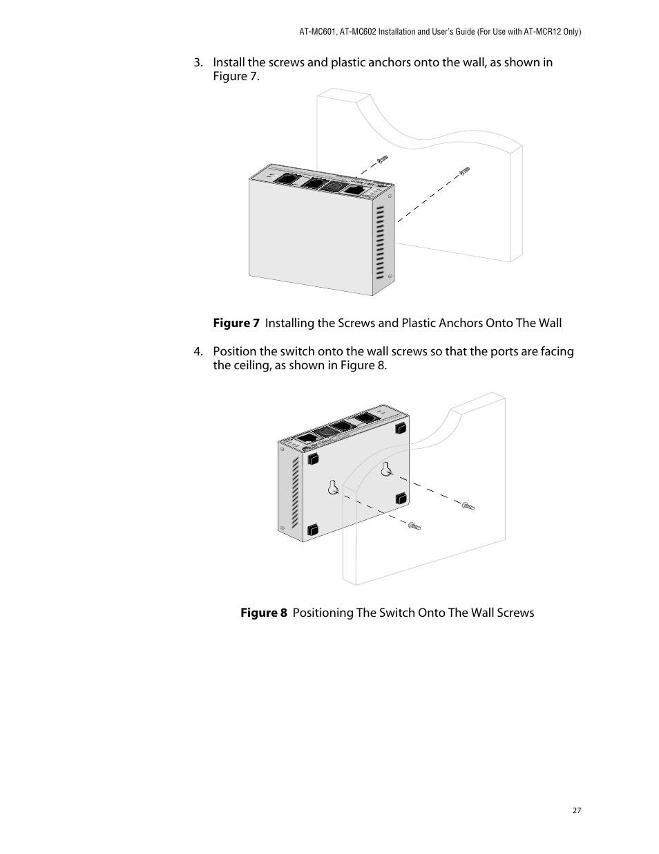 Allied Telesis AT-MC602 User Manual | Page 27 / 65