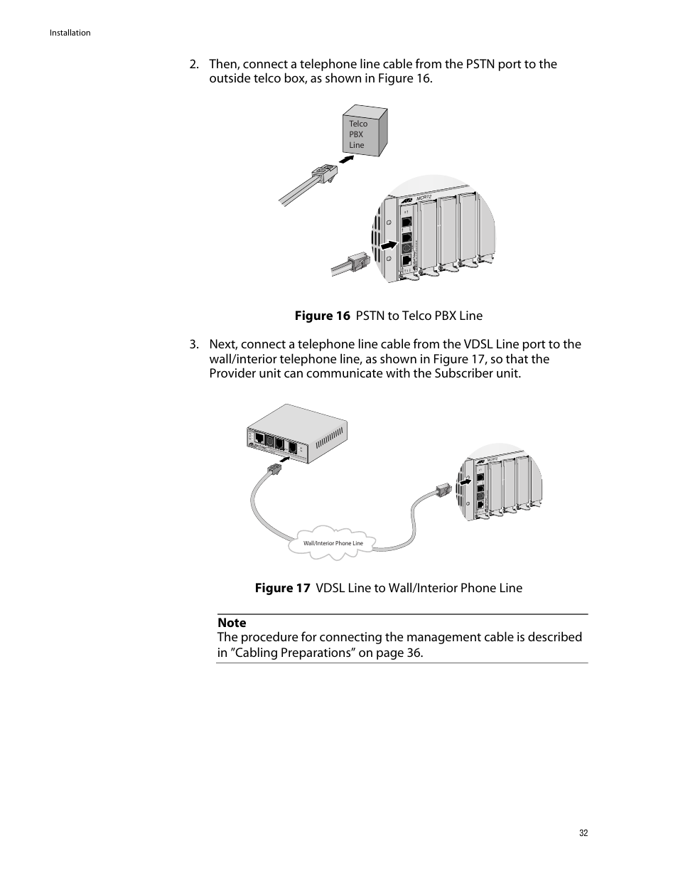 Allied Telesis AT-MC602 User Manual | Page 32 / 65