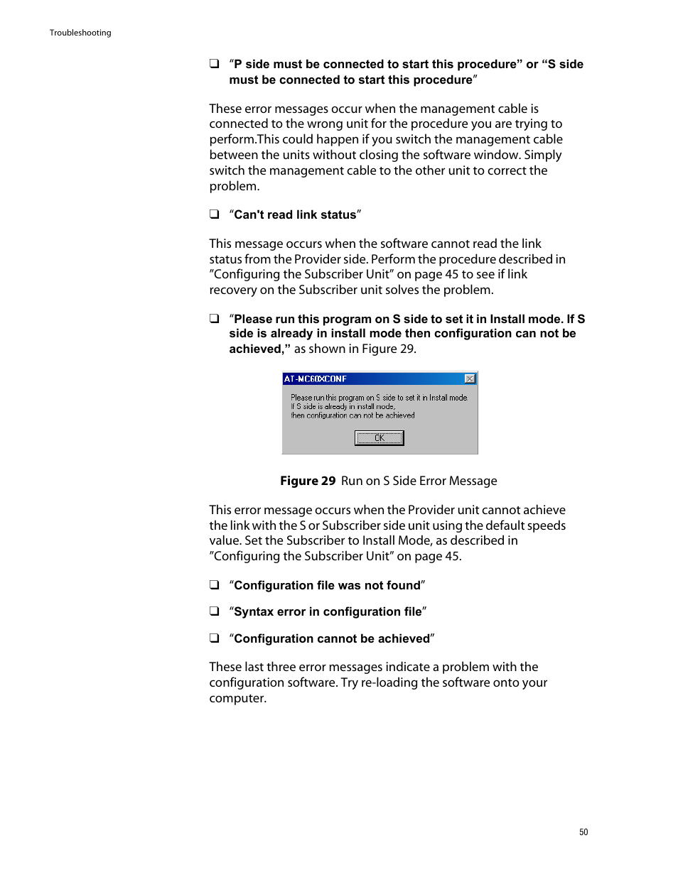 Allied Telesis AT-MC602 User Manual | Page 50 / 65