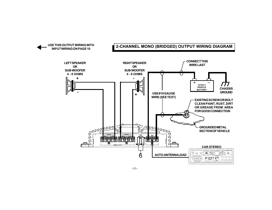 Audiovox PA-S450 User Manual | Page 13 / 16