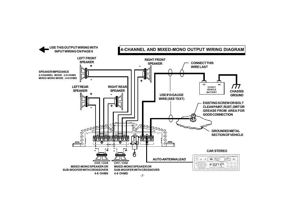 Audiovox PA-S450 User Manual | Page 9 / 16