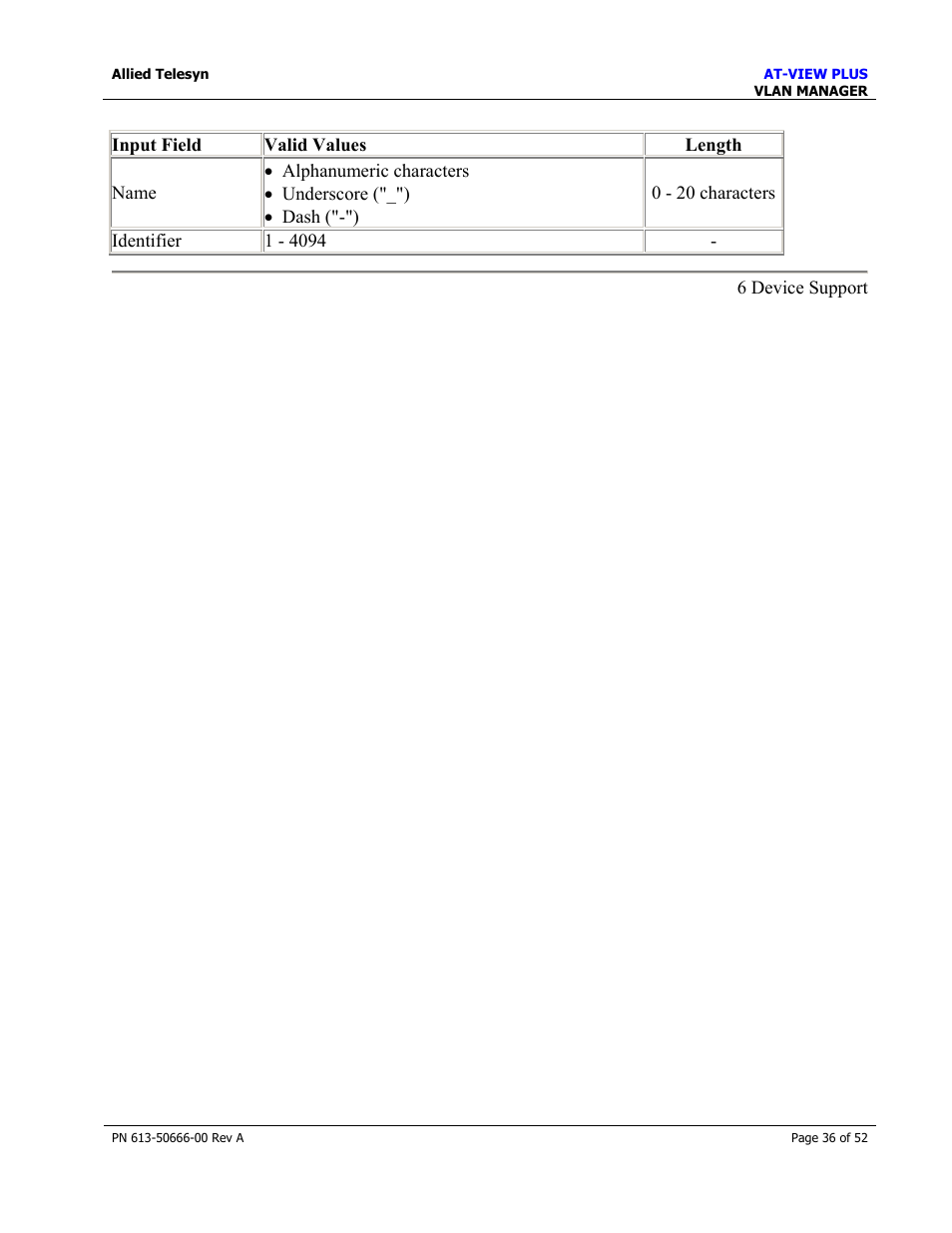 At-8324 | Allied Telesis AT-VIEW PLUS 3.0 VLAN MANAGER User Manual | Page 36 / 52