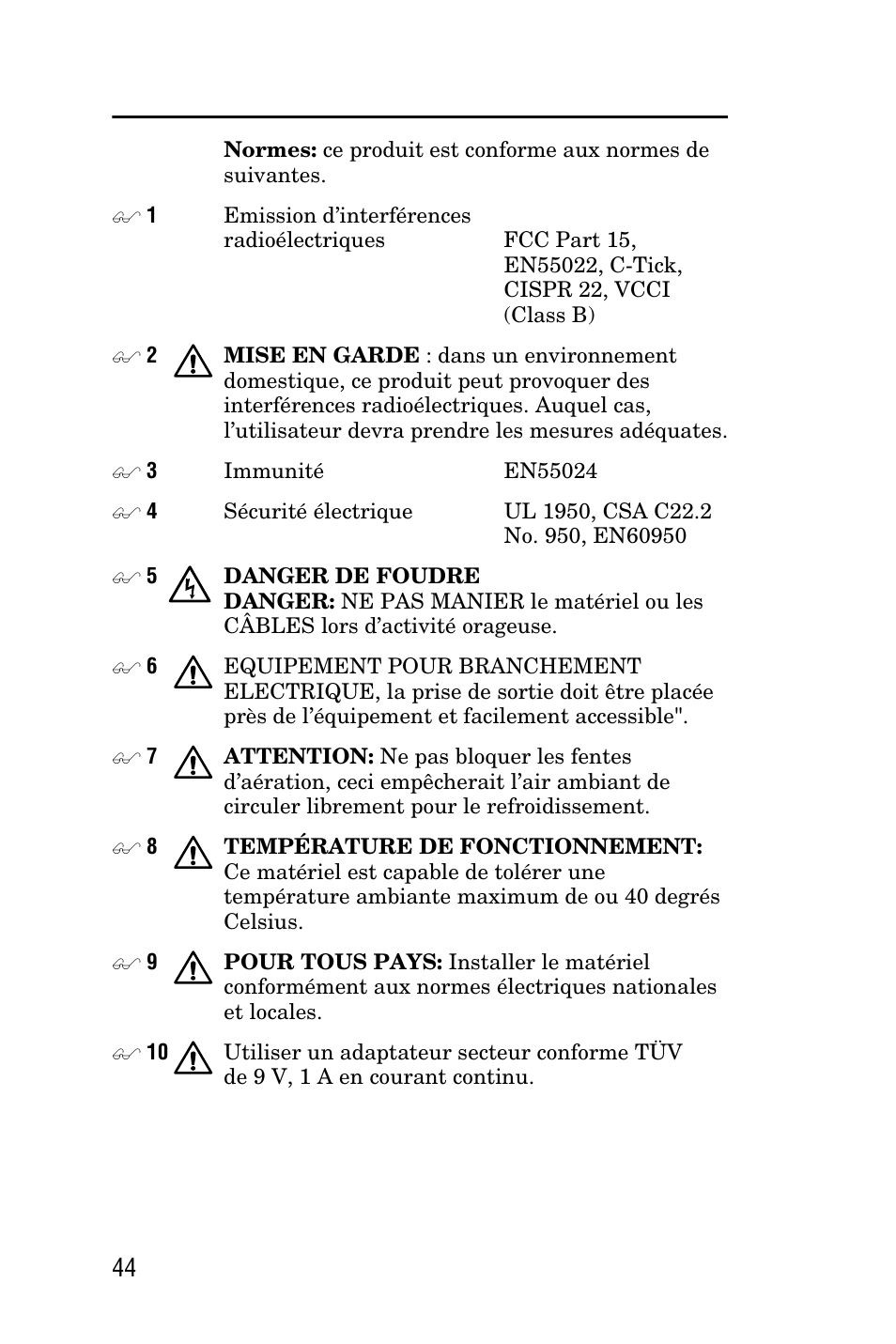 Allied Telesis AT-FS708LE User Manual | Page 44 / 50