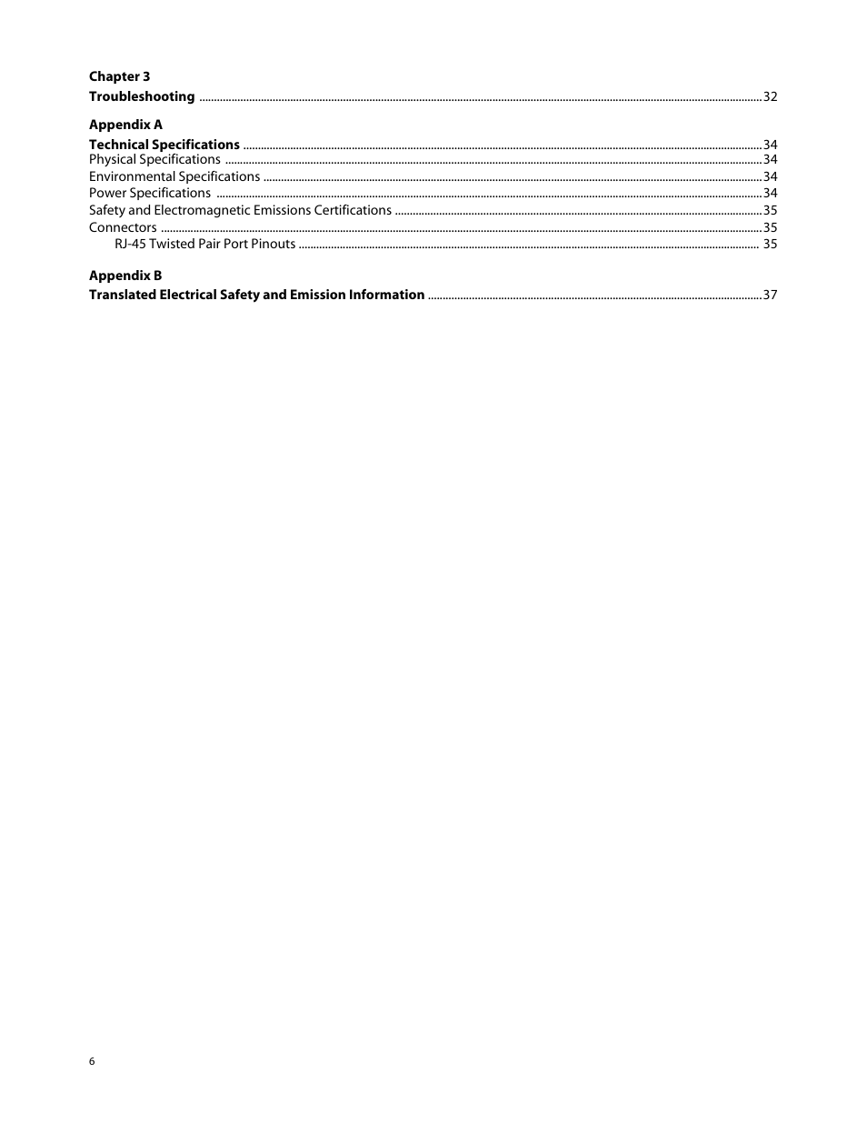 Allied Telesis AT-GS905 User Manual | Page 6 / 49