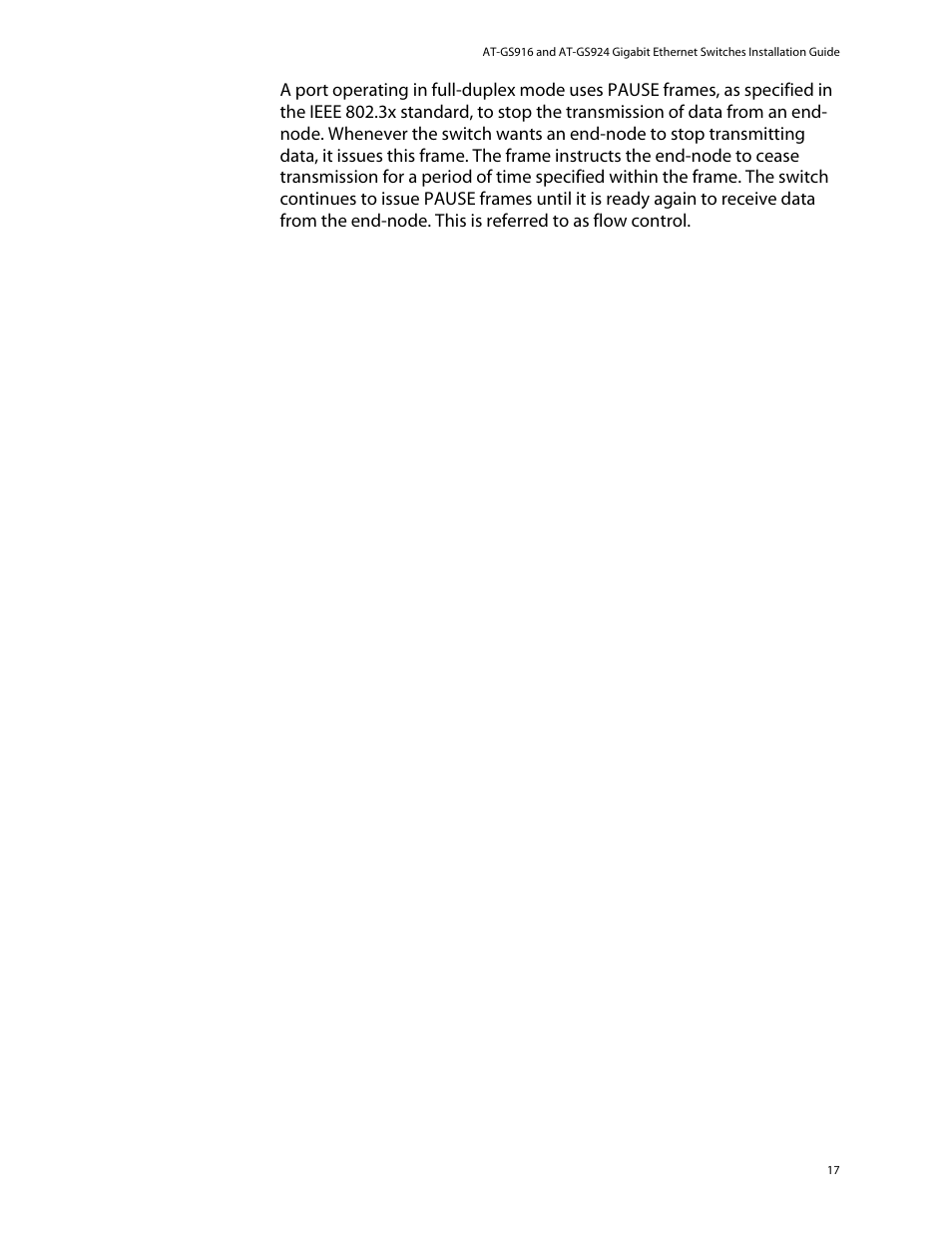 Allied Telesis AT-GS924 User Manual | Page 17 / 50