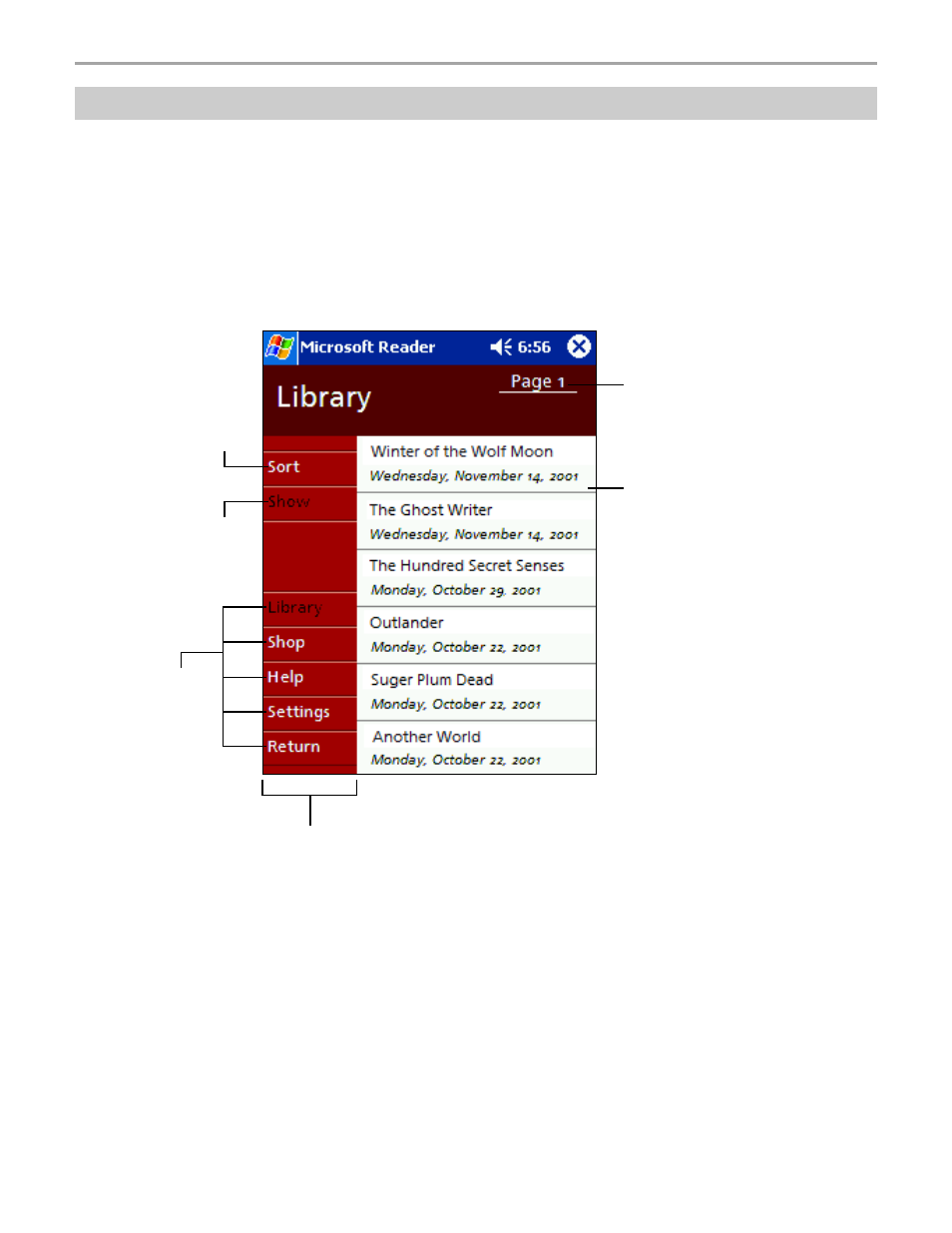 Using the library | Audiovox Pocket PC User Manual | Page 119 / 154