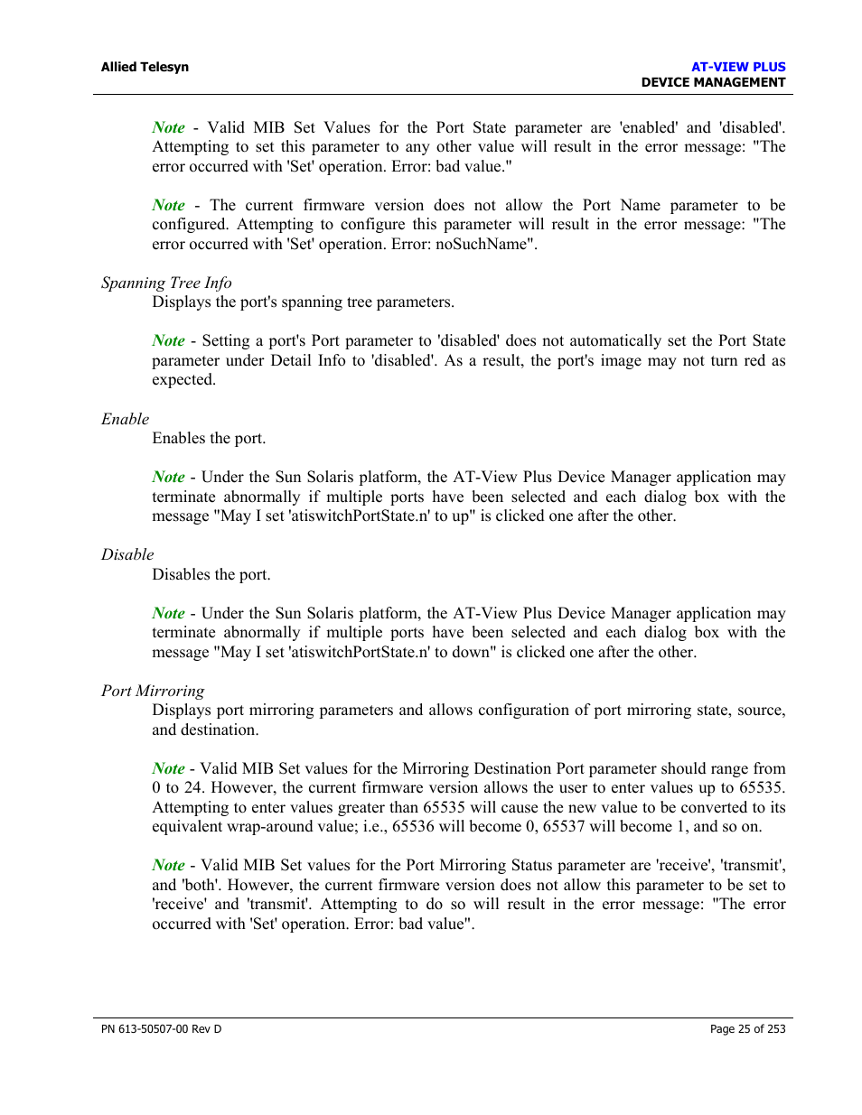 Stacking menu | Allied Telesis AT-VIEW PLUS 2.4 DEVICE MANAGEMENT User Manual | Page 25 / 253