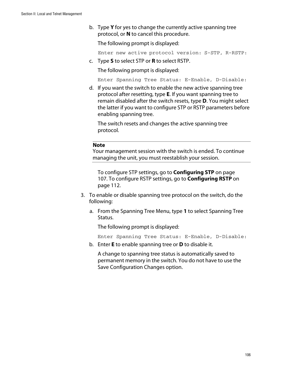 Allied Telesis AT-S39 User Manual | Page 106 / 343