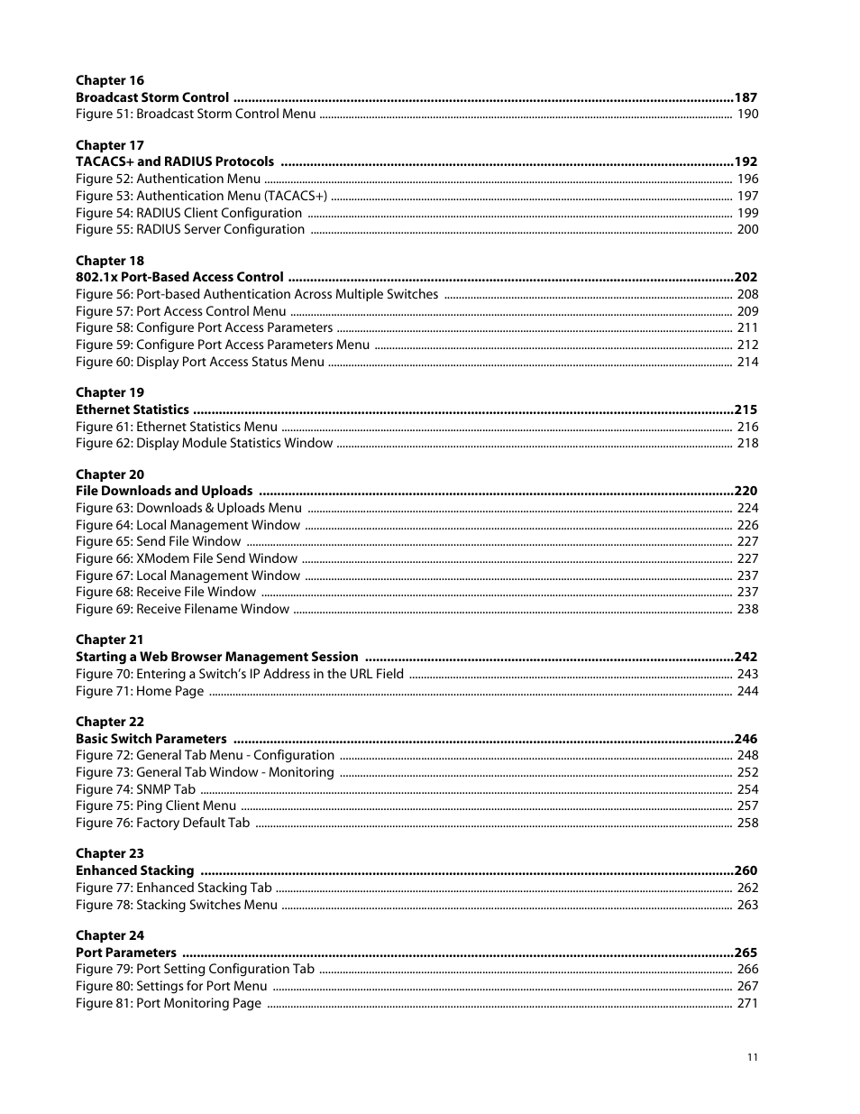 Allied Telesis AT-S39 User Manual | Page 11 / 343