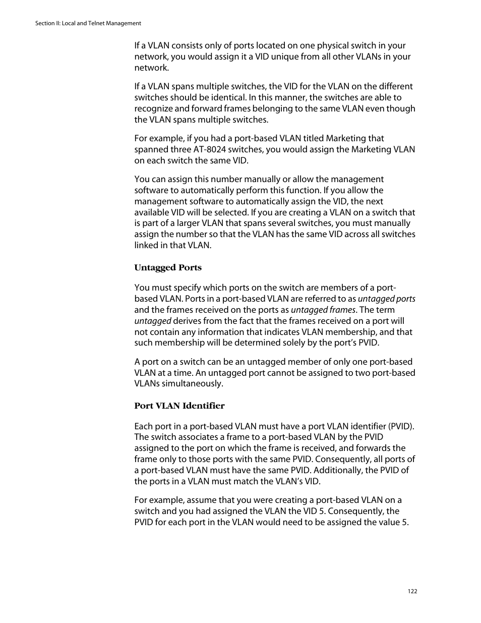 Allied Telesis AT-S39 User Manual | Page 122 / 343