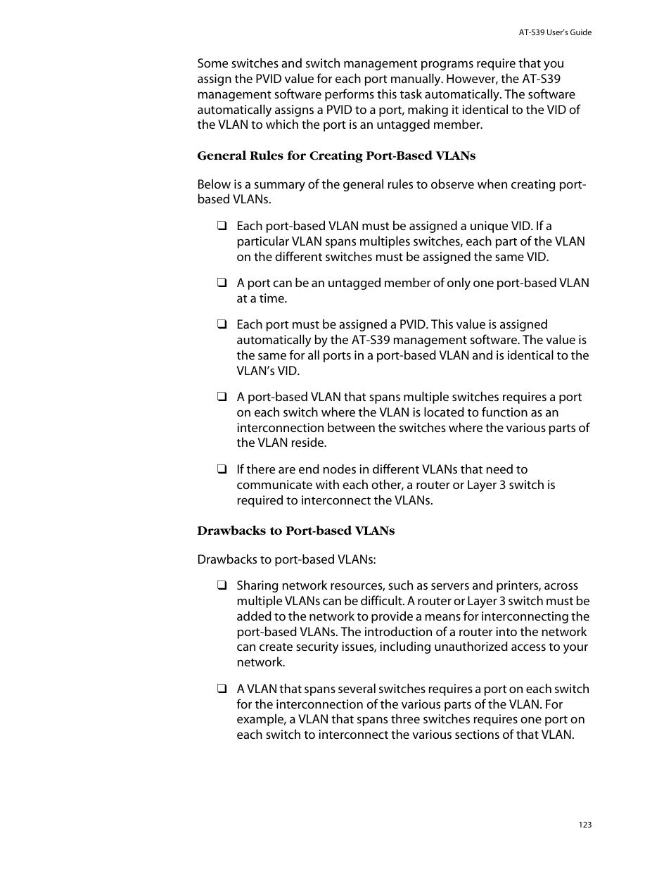Allied Telesis AT-S39 User Manual | Page 123 / 343