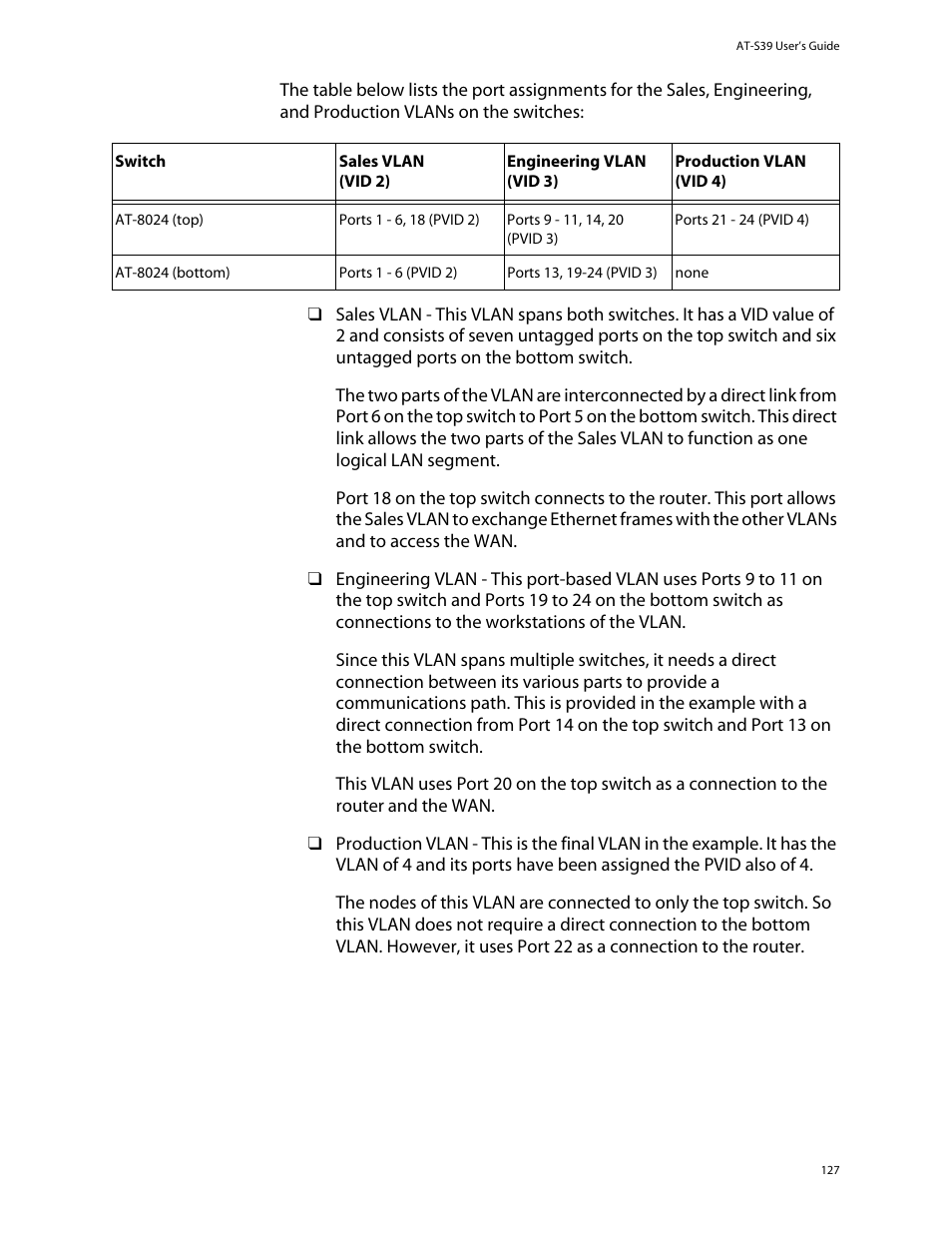 Allied Telesis AT-S39 User Manual | Page 127 / 343