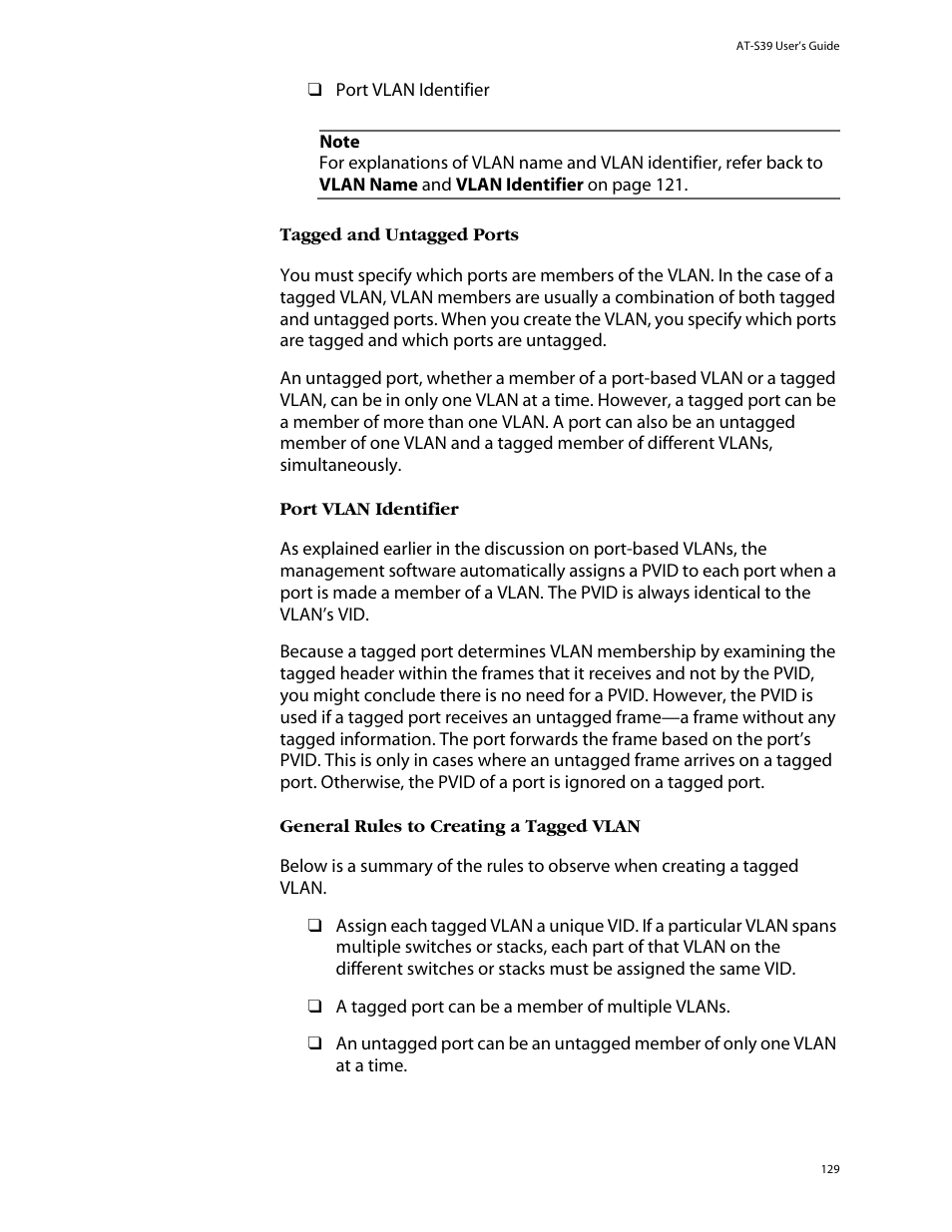 Allied Telesis AT-S39 User Manual | Page 129 / 343