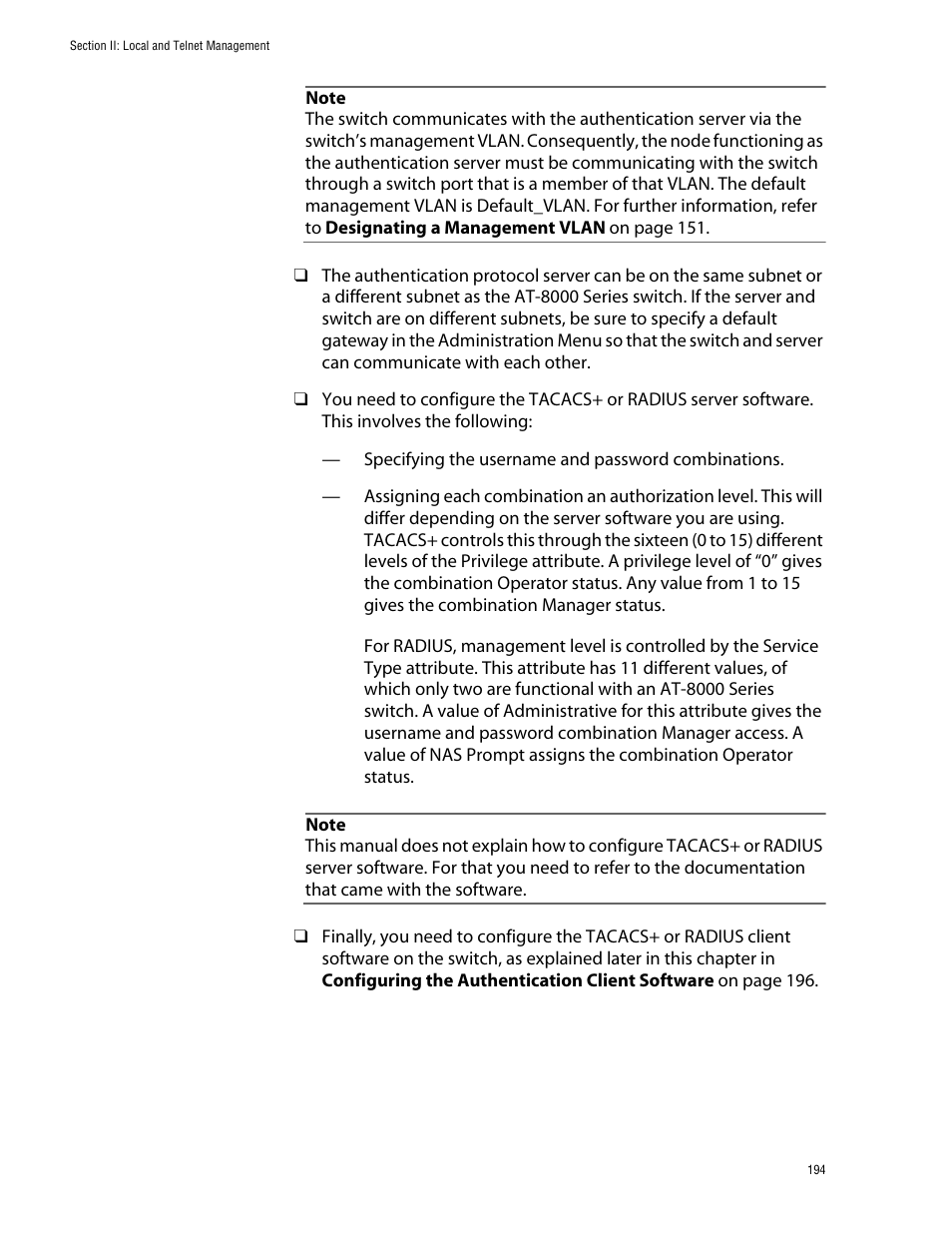 Allied Telesis AT-S39 User Manual | Page 194 / 343