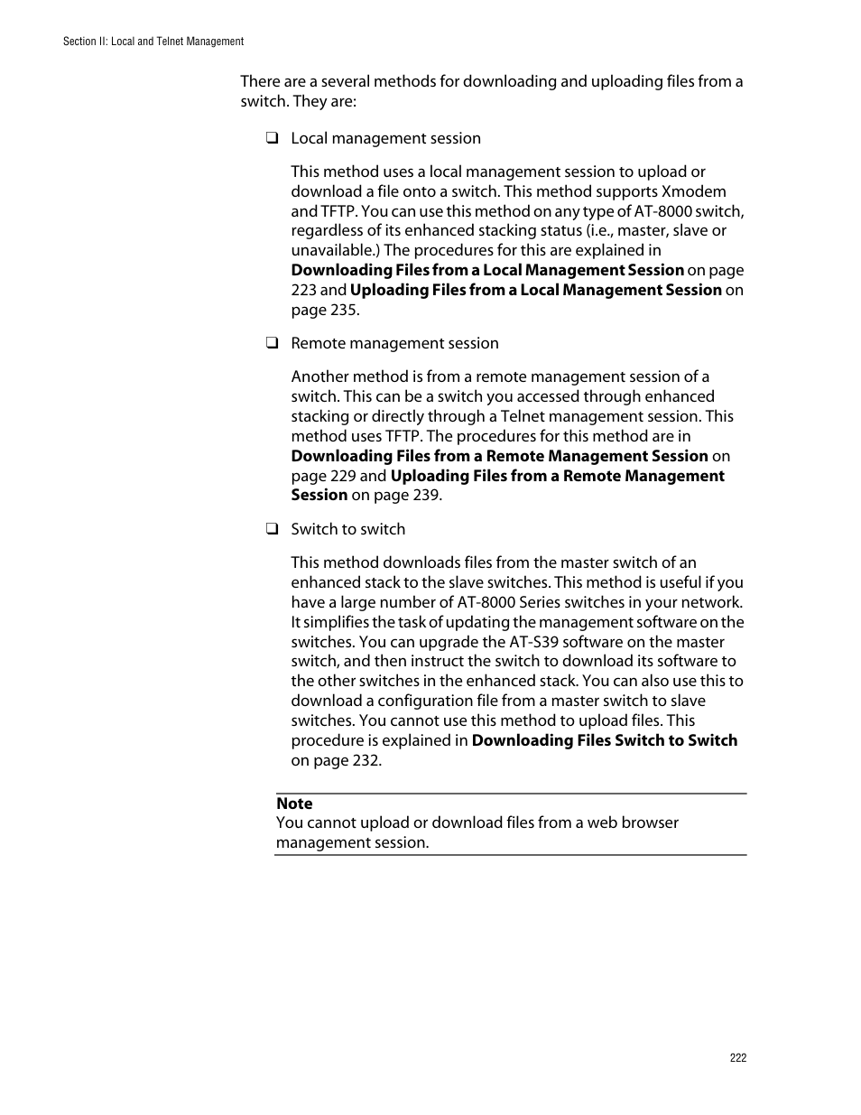 Allied Telesis AT-S39 User Manual | Page 222 / 343