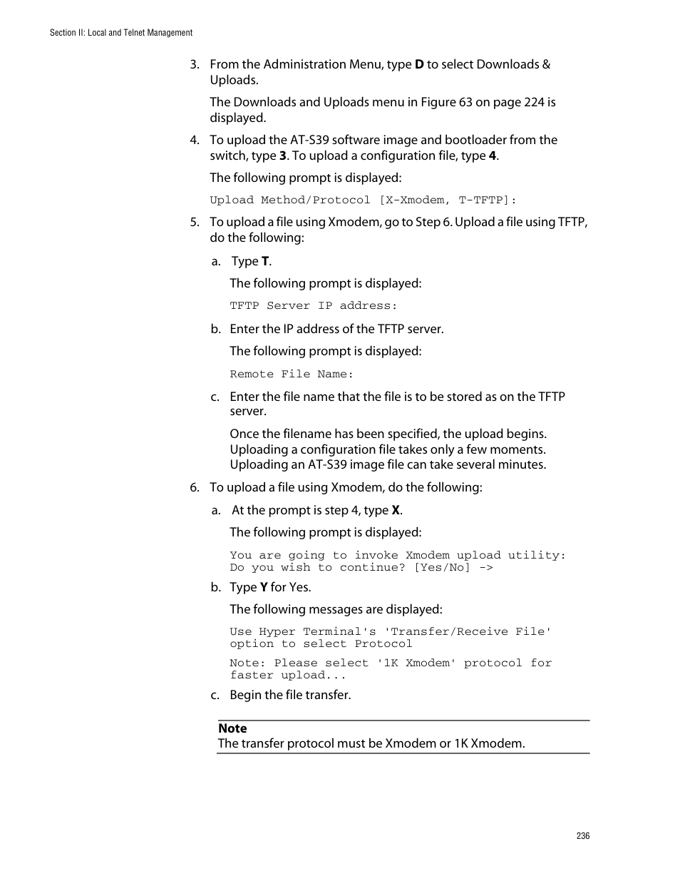 Allied Telesis AT-S39 User Manual | Page 236 / 343