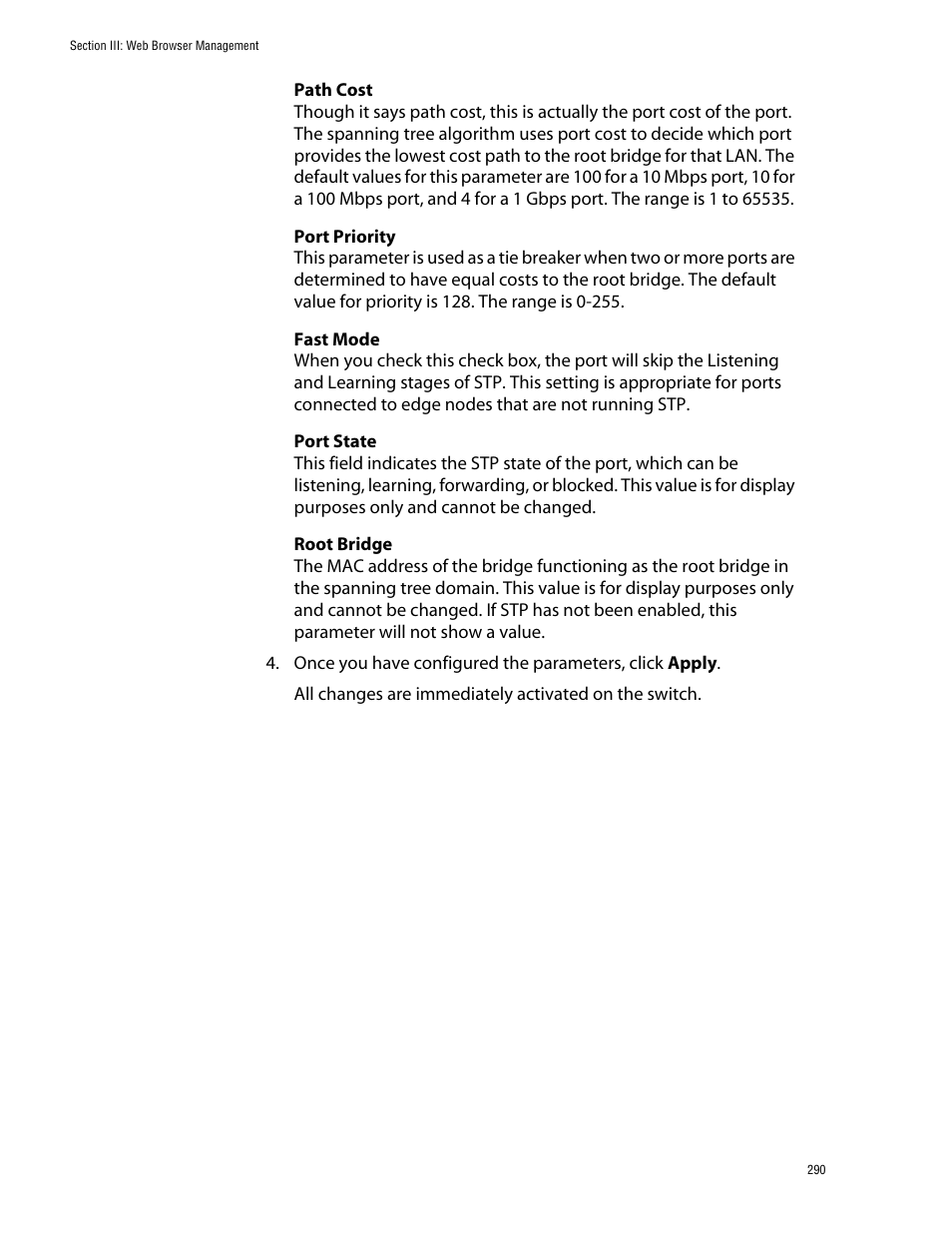 Allied Telesis AT-S39 User Manual | Page 290 / 343