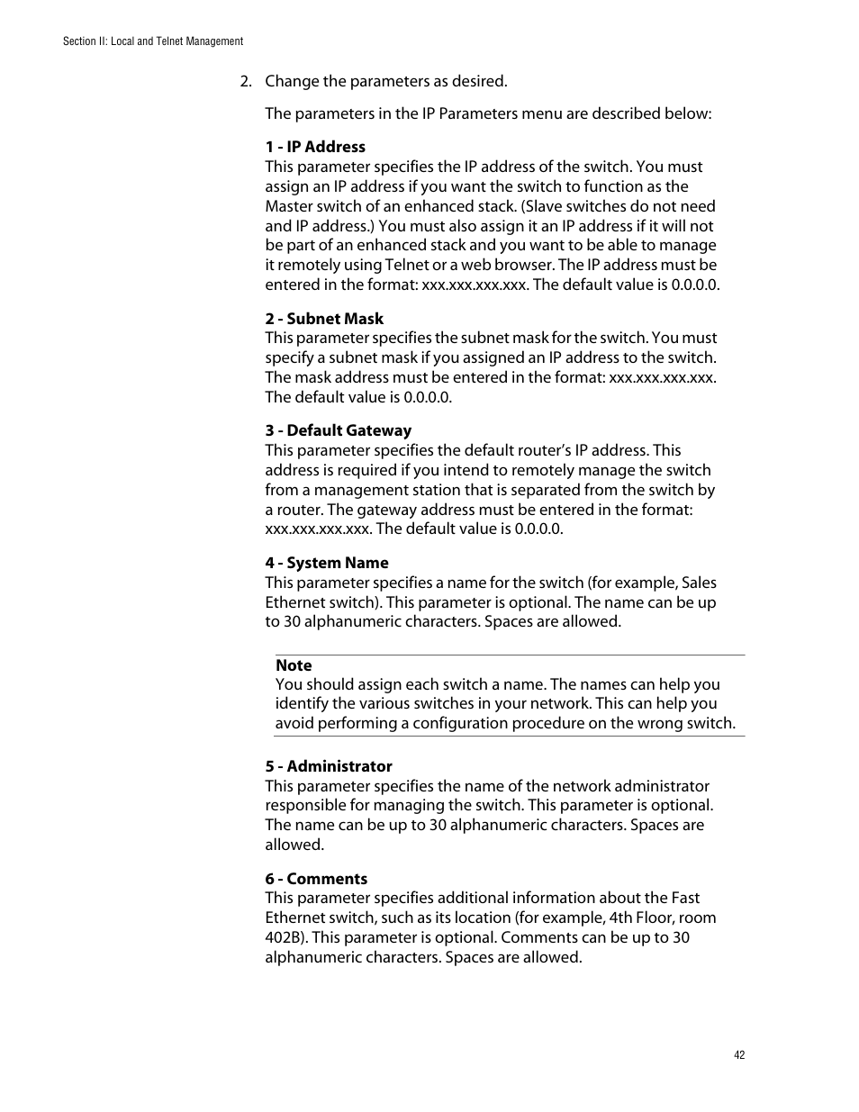 Allied Telesis AT-S39 User Manual | Page 42 / 343