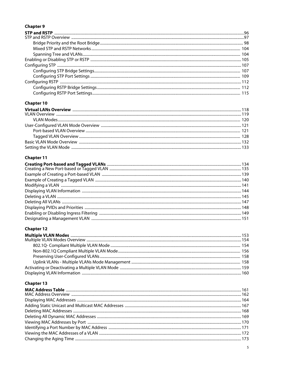 Allied Telesis AT-S39 User Manual | Page 5 / 343