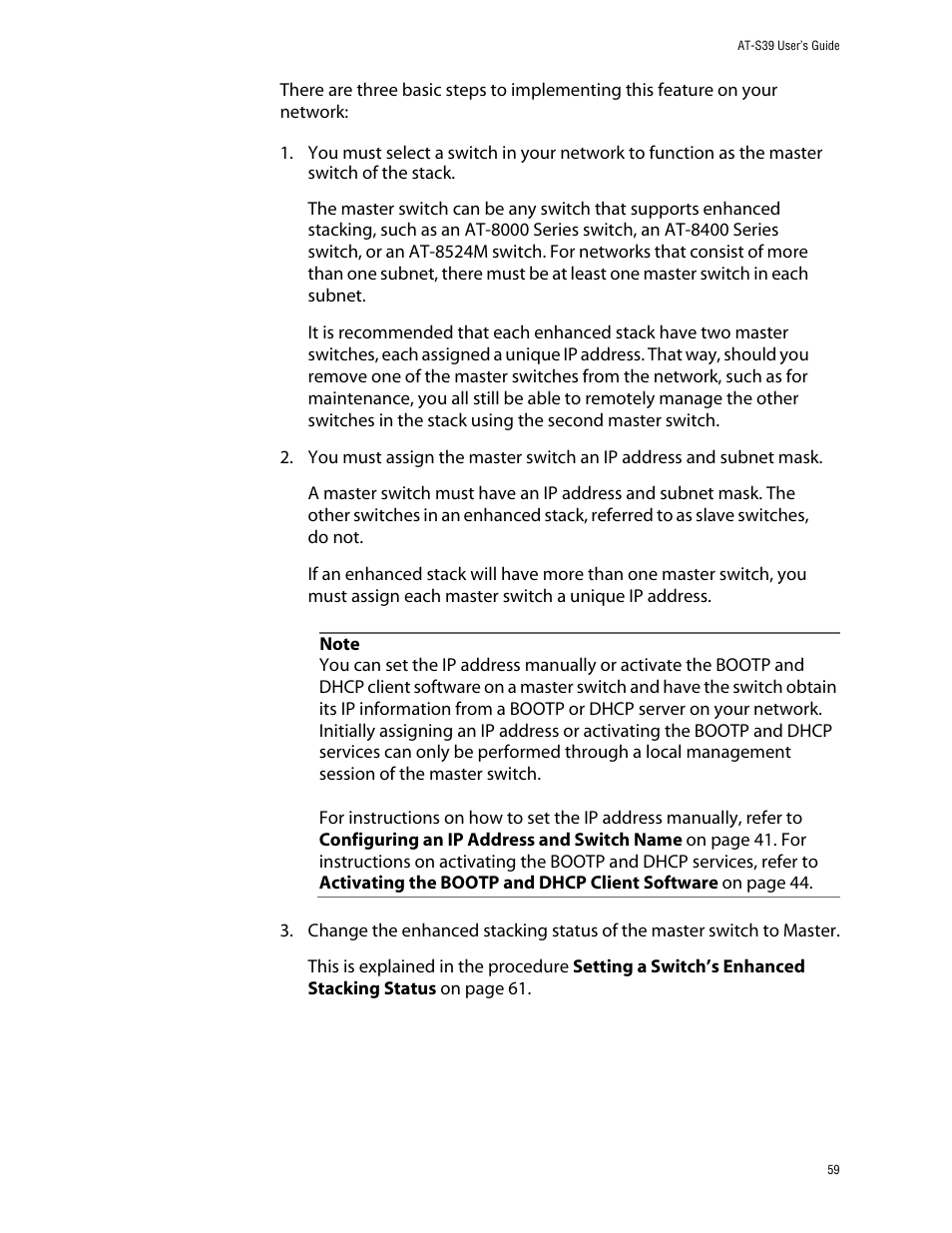 Allied Telesis AT-S39 User Manual | Page 59 / 343