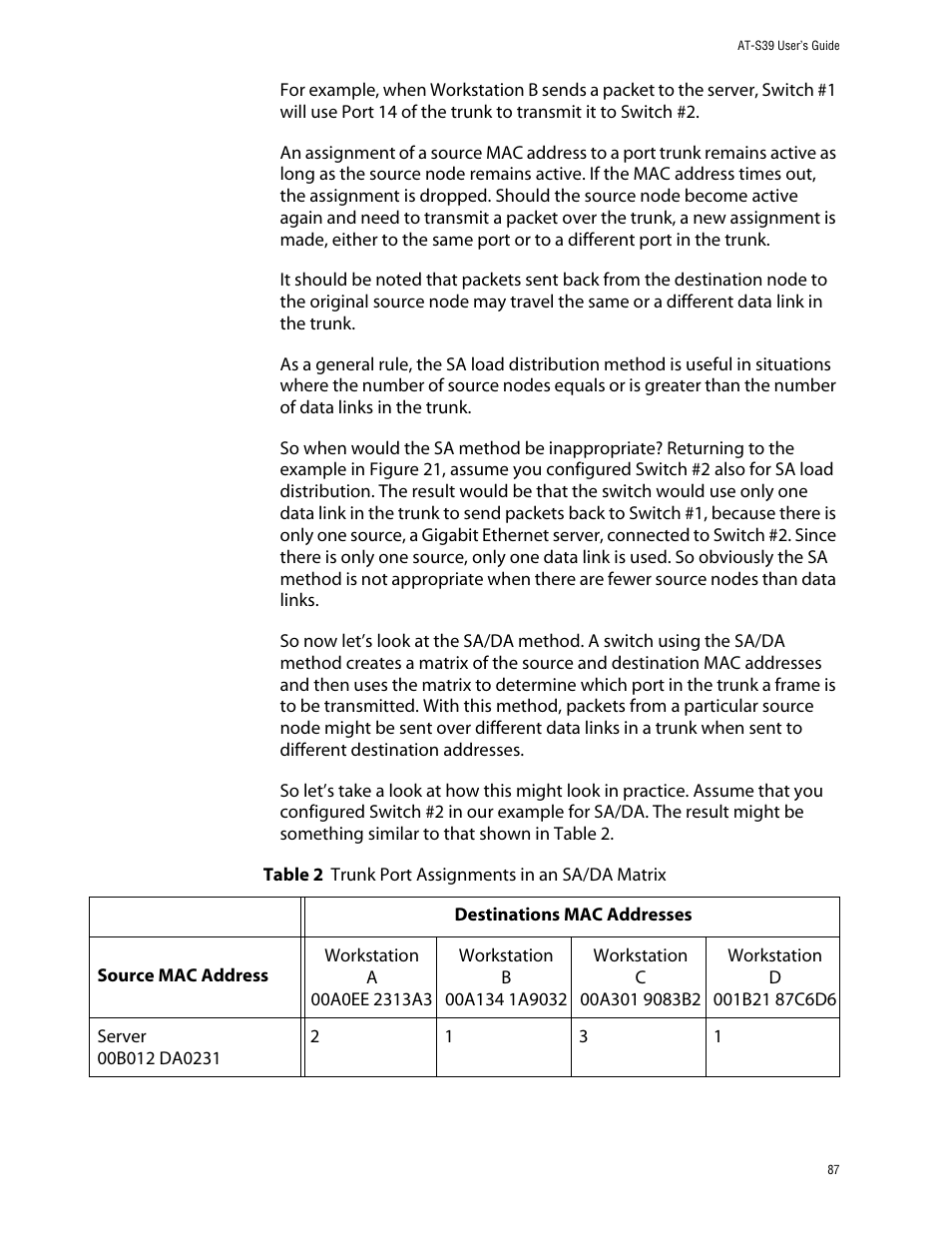 Allied Telesis AT-S39 User Manual | Page 87 / 343