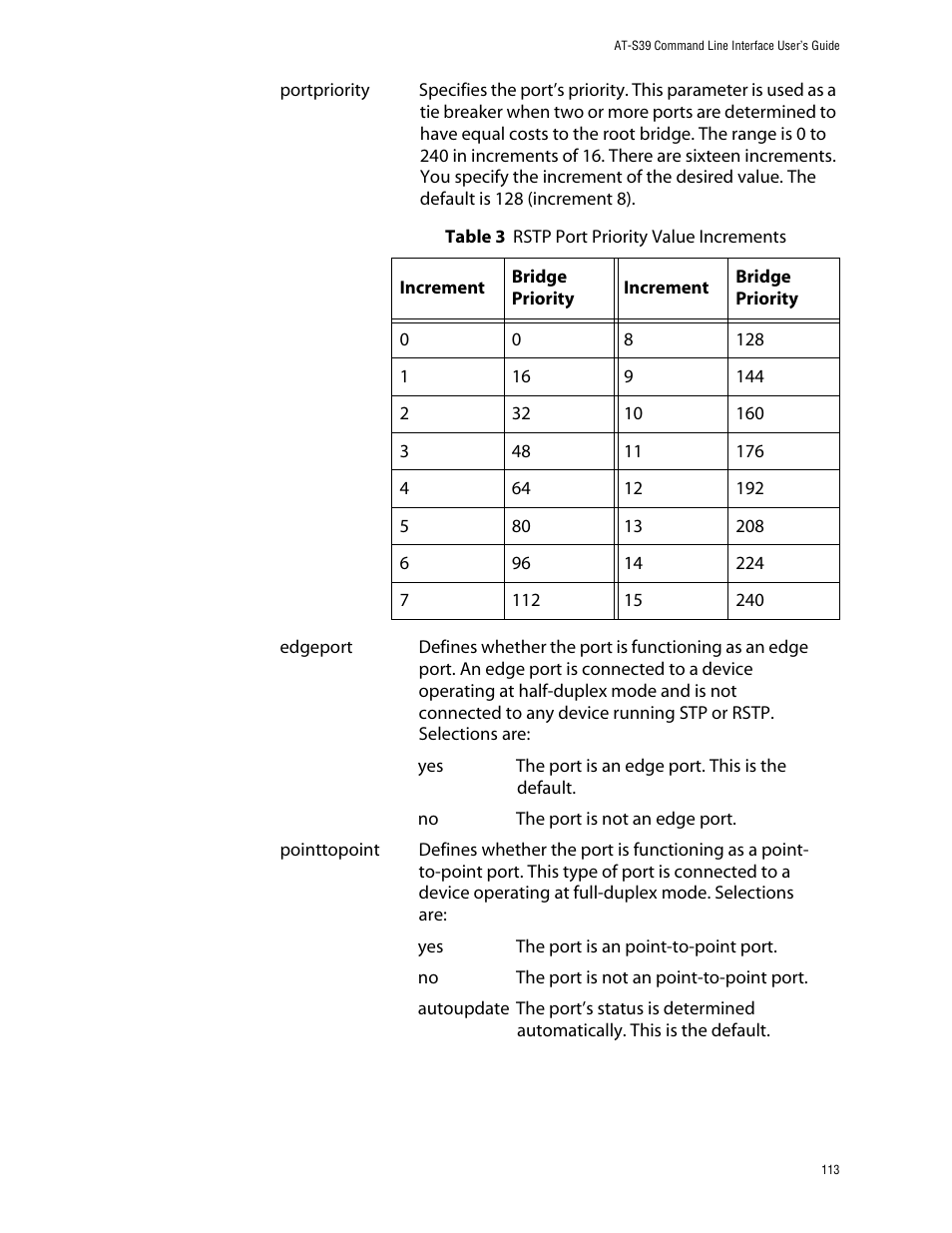 Allied Telesis AT-S39 User Manual | Page 113 / 203