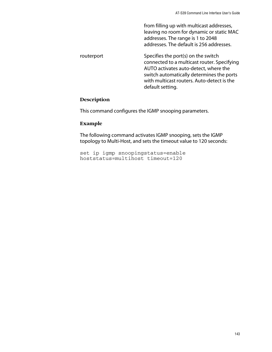 Allied Telesis AT-S39 User Manual | Page 143 / 203