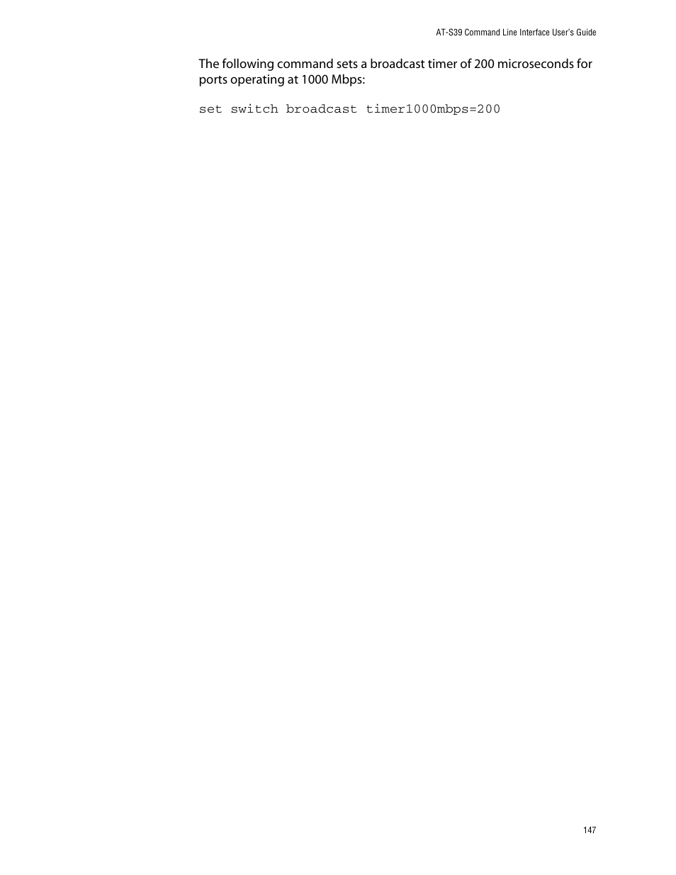 Allied Telesis AT-S39 User Manual | Page 147 / 203