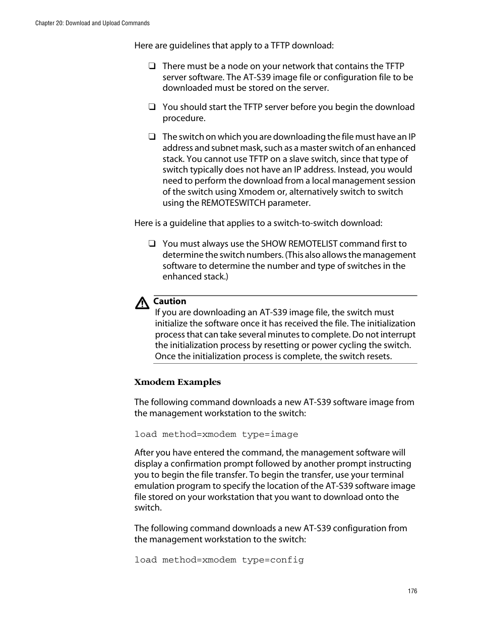 Allied Telesis AT-S39 User Manual | Page 176 / 203