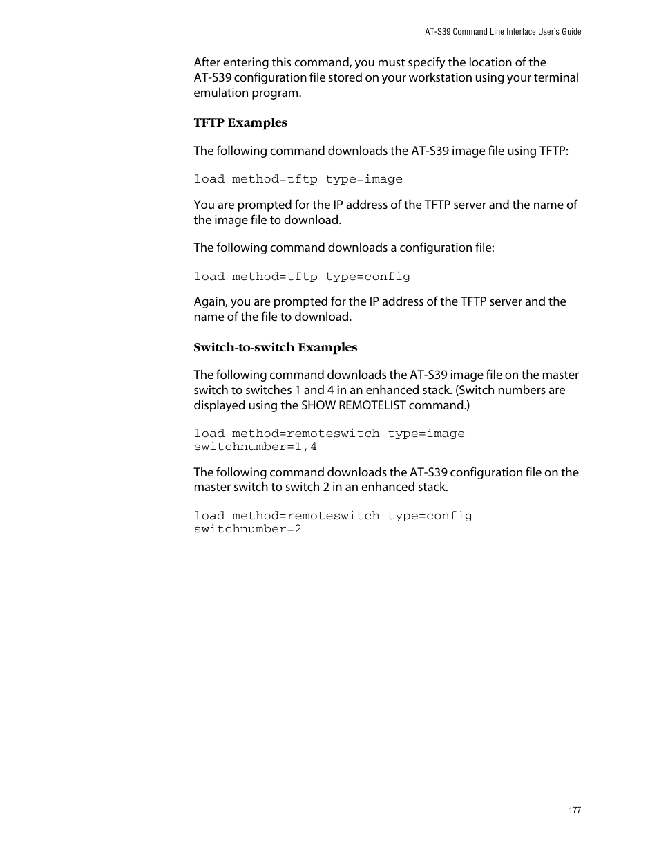 Allied Telesis AT-S39 User Manual | Page 177 / 203