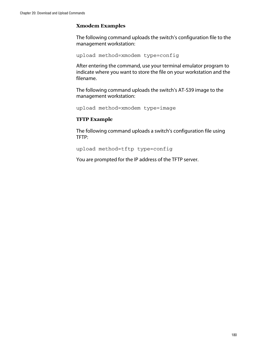 Allied Telesis AT-S39 User Manual | Page 180 / 203