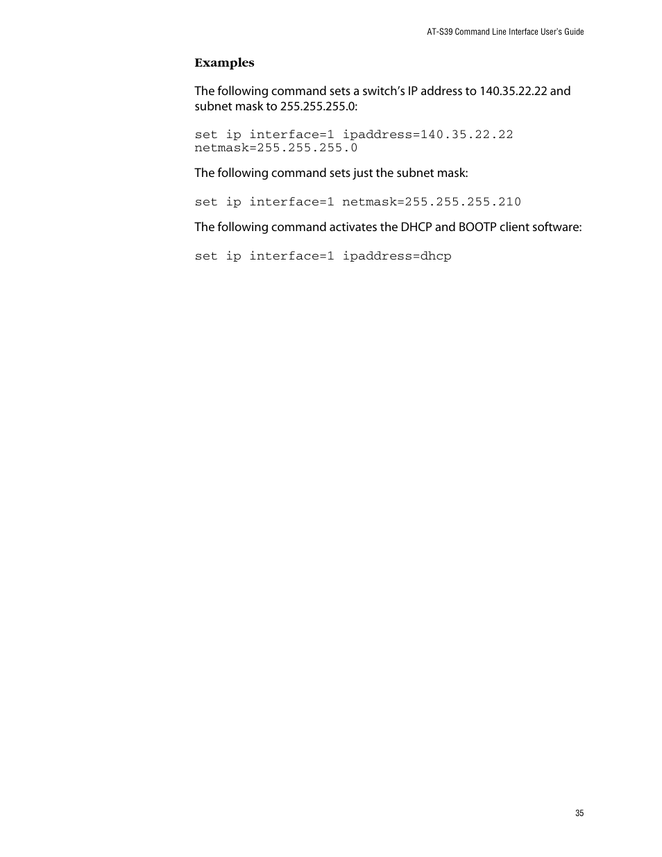 Allied Telesis AT-S39 User Manual | Page 35 / 203