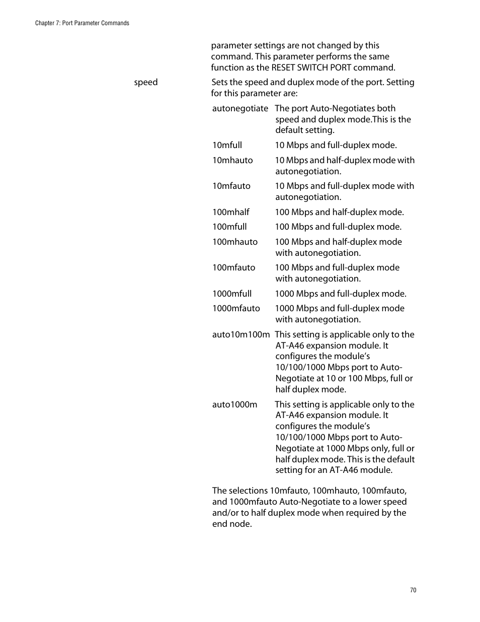 Allied Telesis AT-S39 User Manual | Page 70 / 203