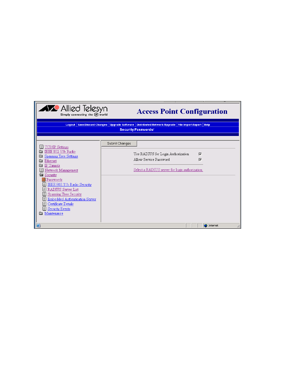Allied Telesis AT-WA7500 User Manual | Page 152 / 270