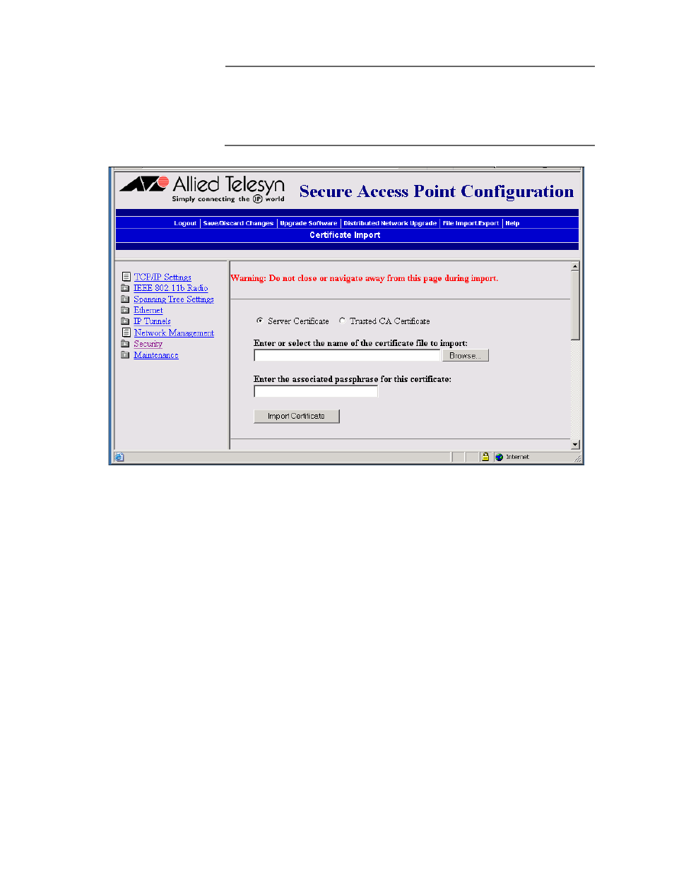 Allied Telesis AT-WA7500 User Manual | Page 179 / 270