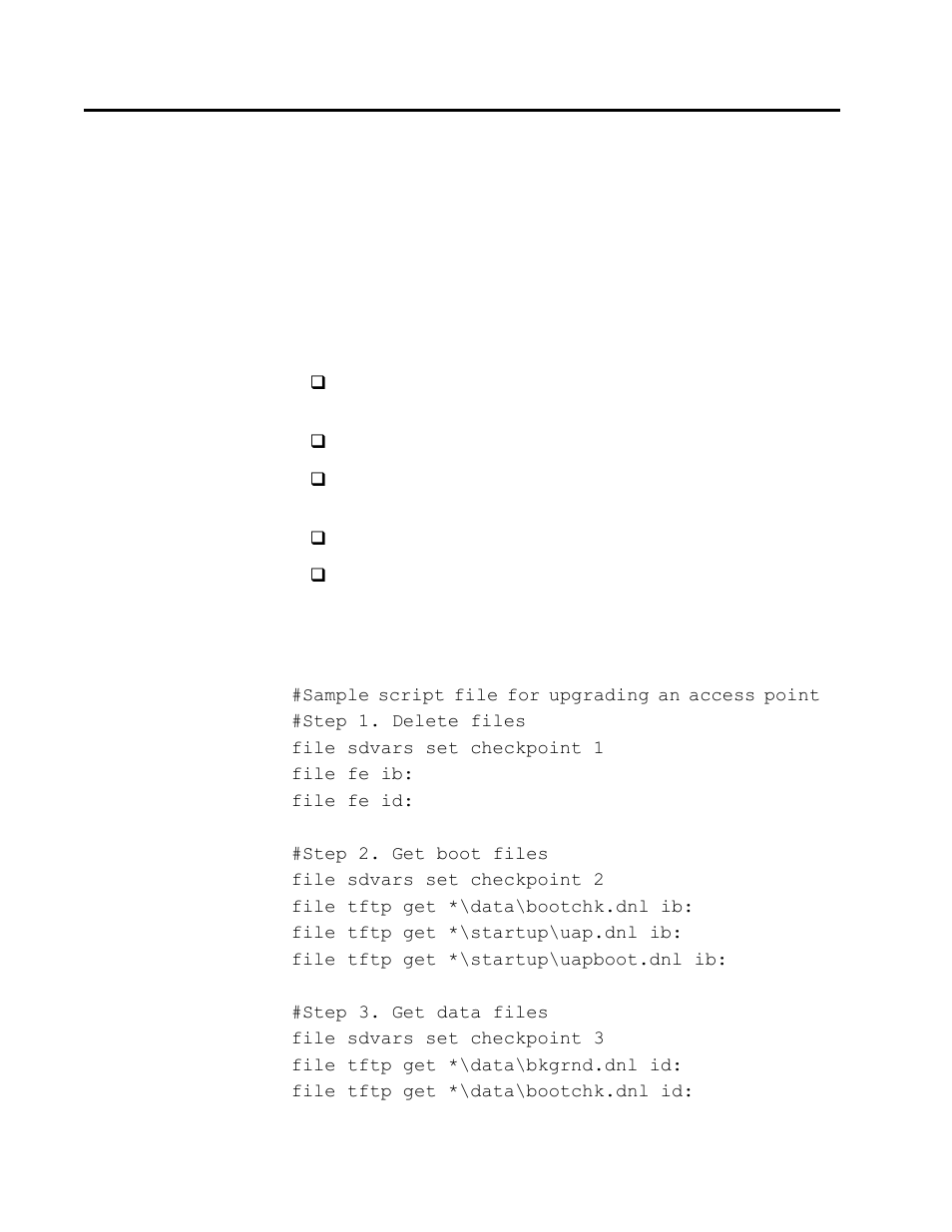 Creating script files | Allied Telesis AT-WA7500 User Manual | Page 247 / 270