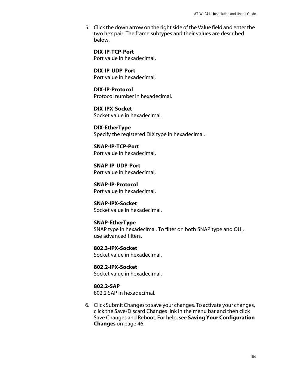 Allied Telesis AT-WL2411 User Manual | Page 104 / 208