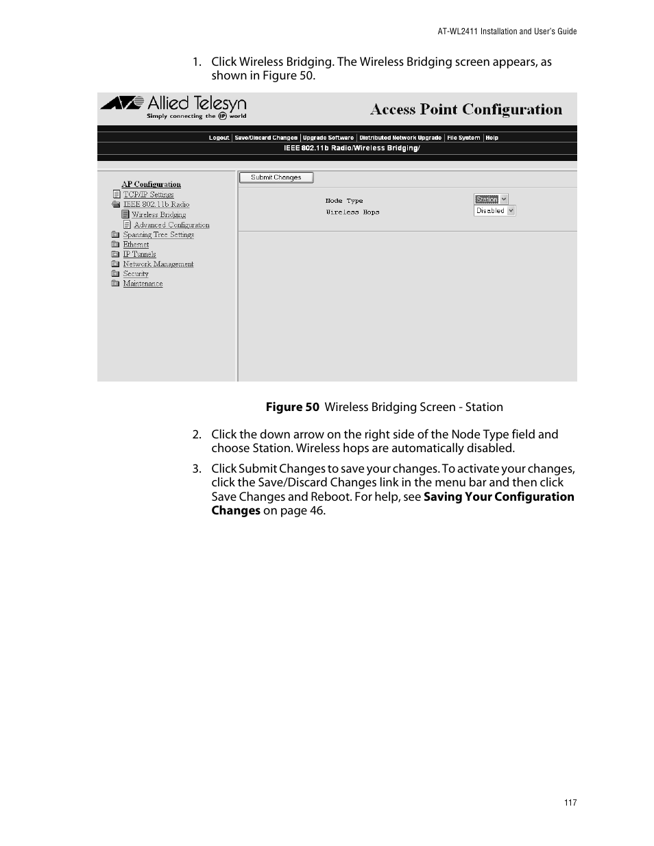 Allied Telesis AT-WL2411 User Manual | Page 117 / 208