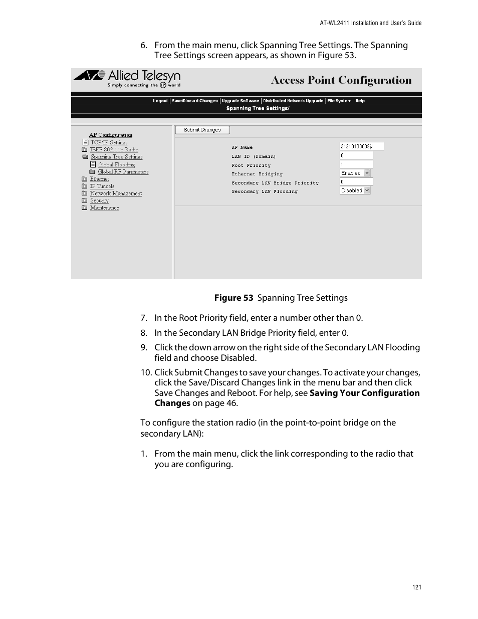 Allied Telesis AT-WL2411 User Manual | Page 121 / 208