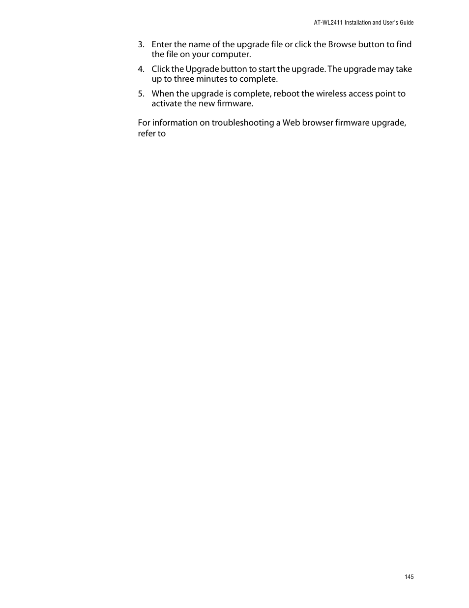 Allied Telesis AT-WL2411 User Manual | Page 145 / 208