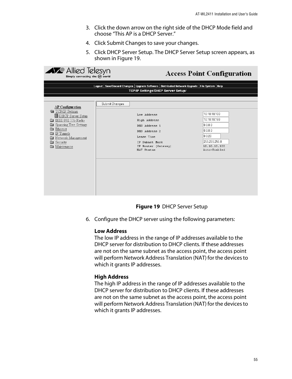 Allied Telesis AT-WL2411 User Manual | Page 55 / 208