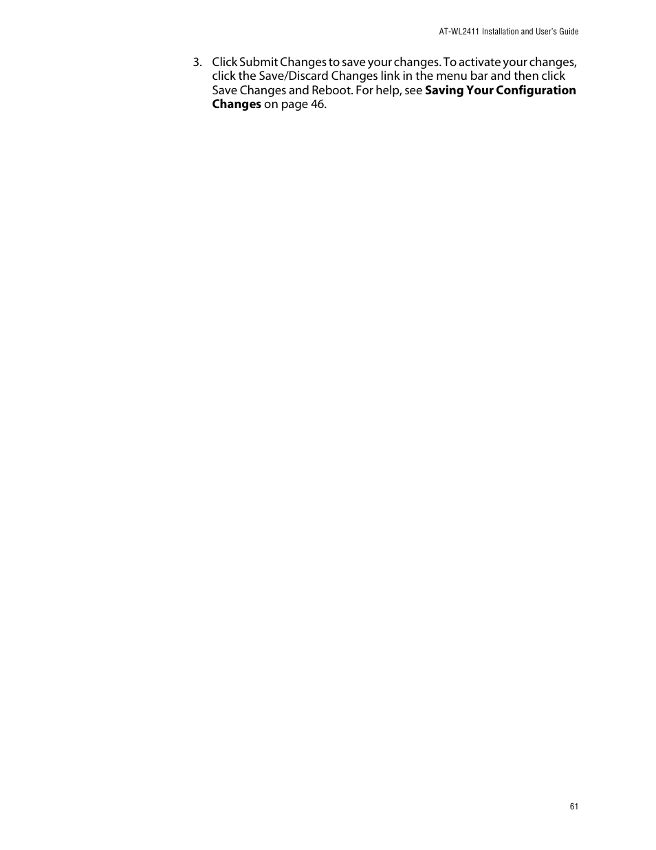 Allied Telesis AT-WL2411 User Manual | Page 61 / 208