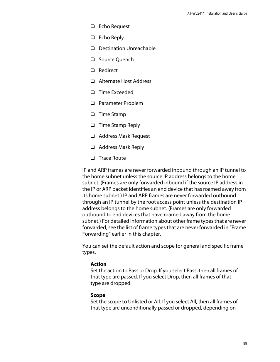 Allied Telesis AT-WL2411 User Manual | Page 99 / 208