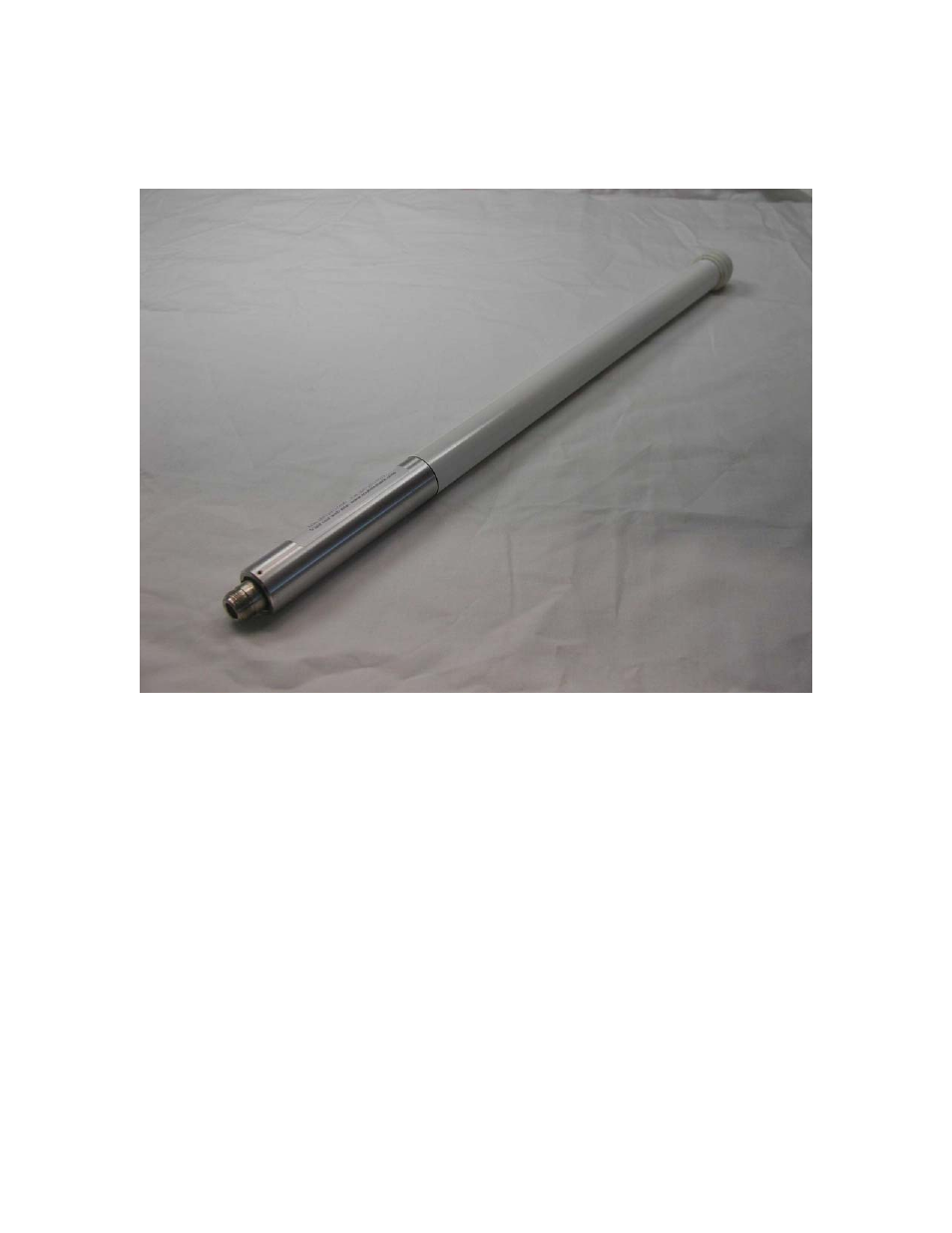 At-int072760-00, Antenna, 5.25 – 5.35 ghz, omni, 9 dbi, Fcc – mid-band size: 1.24 diameter x 19.75 inches | 2 x 50.7 cm, Hardware for mast installation provided, Approx. beam width, Gain azimuth plane elevation/vertical, Plane, 9 dbi 360 degrees 14 degrees | Allied Telesis AT-WL2411 User Manual | Page 35 / 40