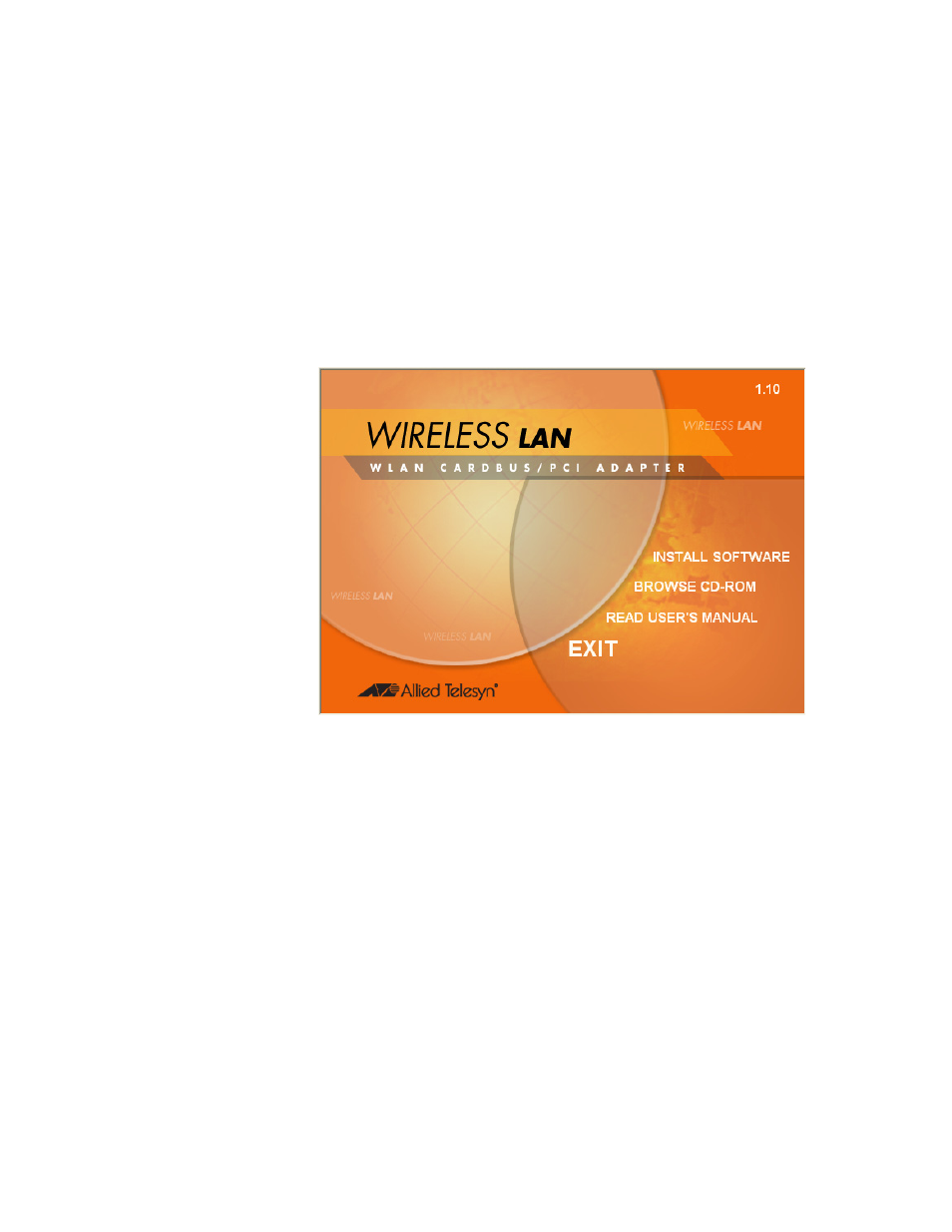 Installing the wireless lan utility | Allied Telesis AT-WCC200G User Manual | Page 21 / 40