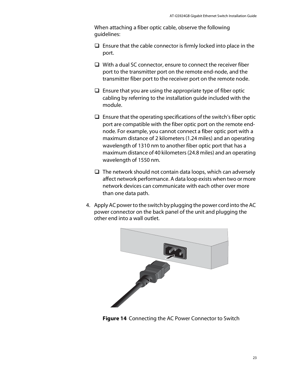 Allied Telesis AT-GS924GB User Manual | Page 35 / 60